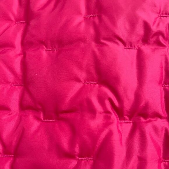 TALBOTS PETITES • Red Puffer Vest Belted Goose Down Blend • Petite Small • NWOT - Picture 9 of 10